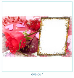 love Photo frame 667