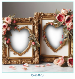 romantic photo frame 873